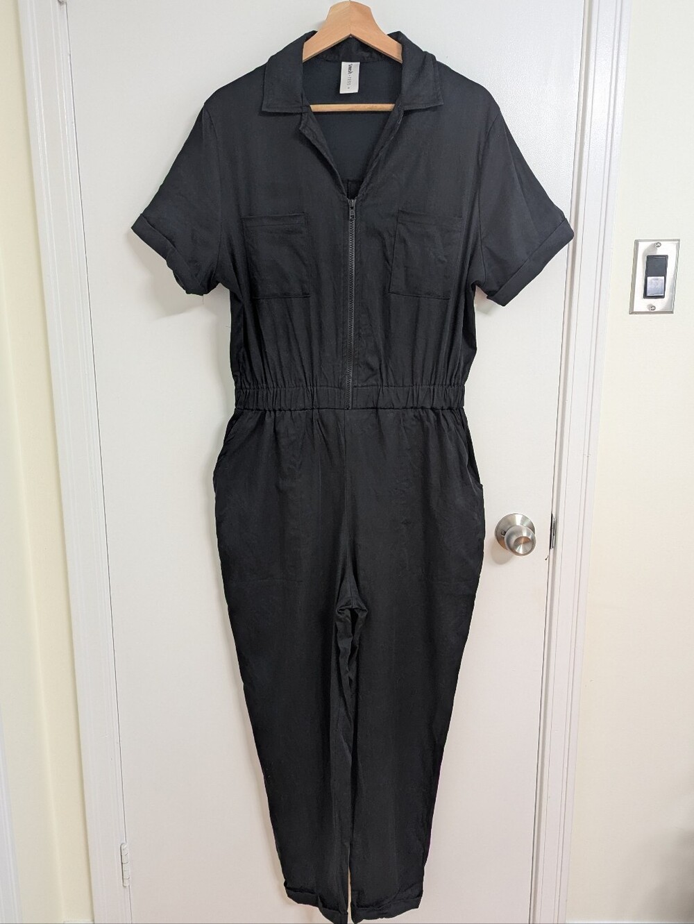 Smash + Tess x The Birds Papaya Kimi Coveralls - Black